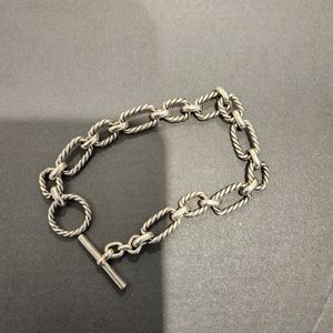 David Yurman .925 with Blue Sapphires.